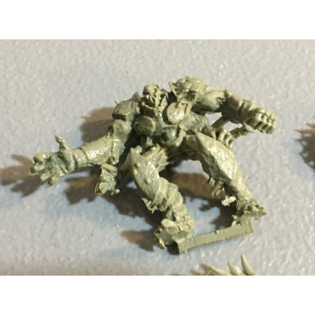 A24896 RANDOM UNKNOWN MINIATURES LOT POSSIBLY PRINTED? WARRIORS LIZARDMEN DEMON?