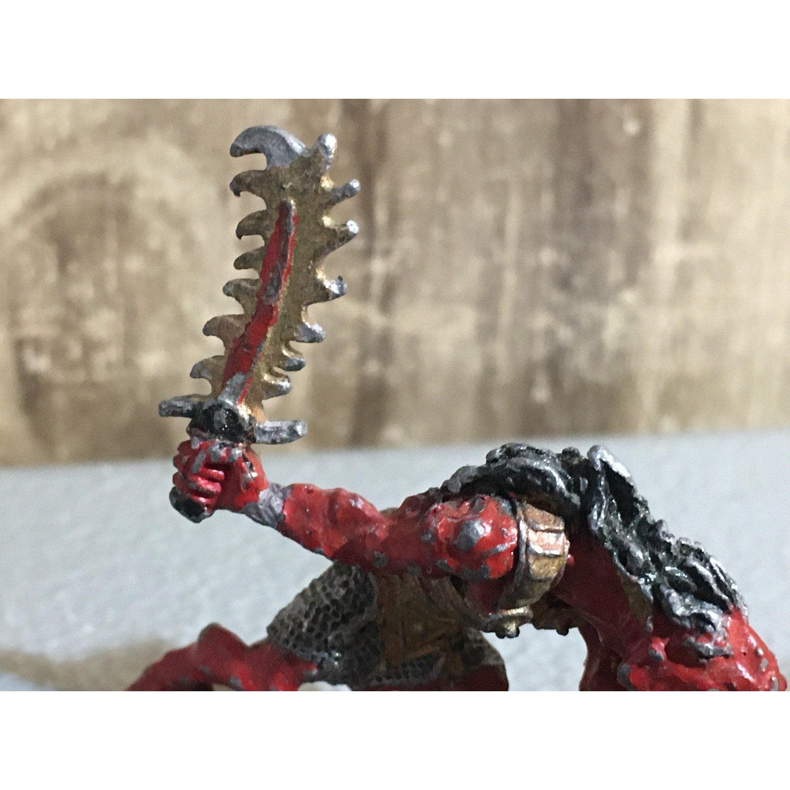 A29773 RAL PARTHA METAL ARMORED BALROG NO WINGS TABLETOP FANTASY WARGAMES