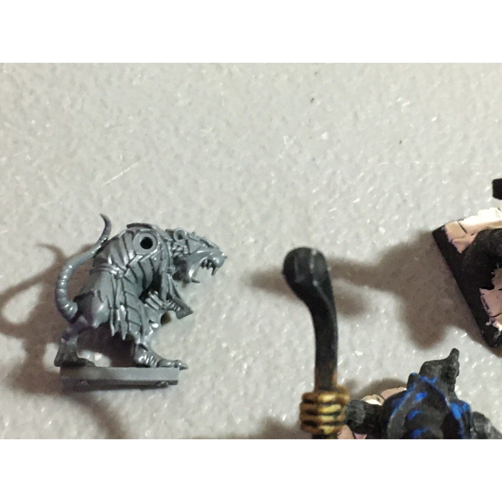A22307 WARHAMMER FANTASY SKAVEN INCOMPLETE & BITS LOT GAMES WORKSHOP GW
