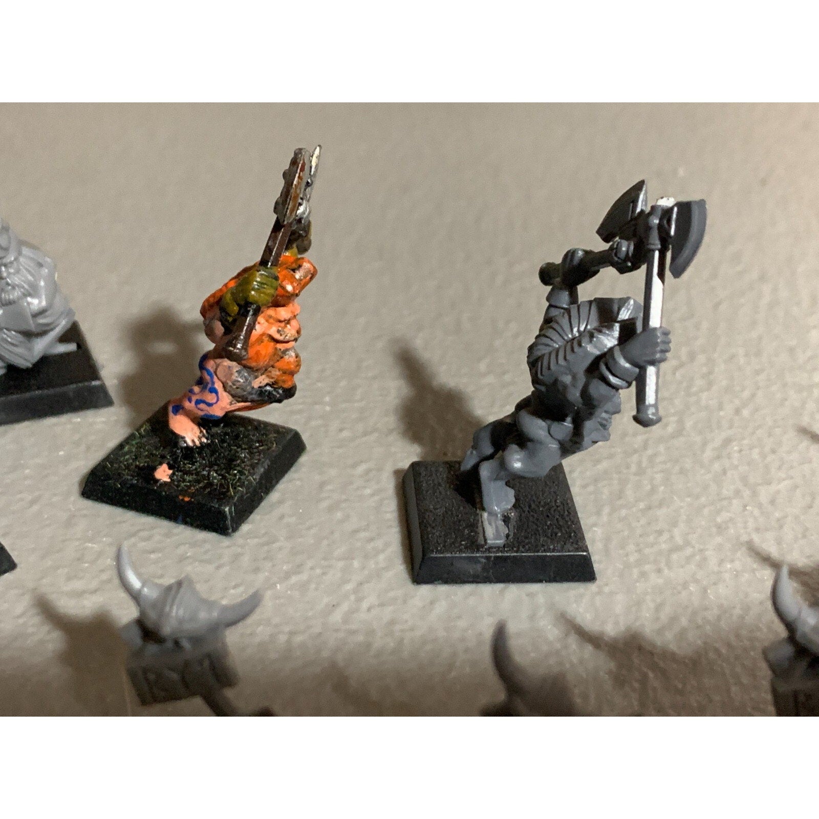 A23314 WARHAMMER FANTASY AOS DWARFS DWARVES SKULL PASS LOT SLAYERS MARKERS BITS