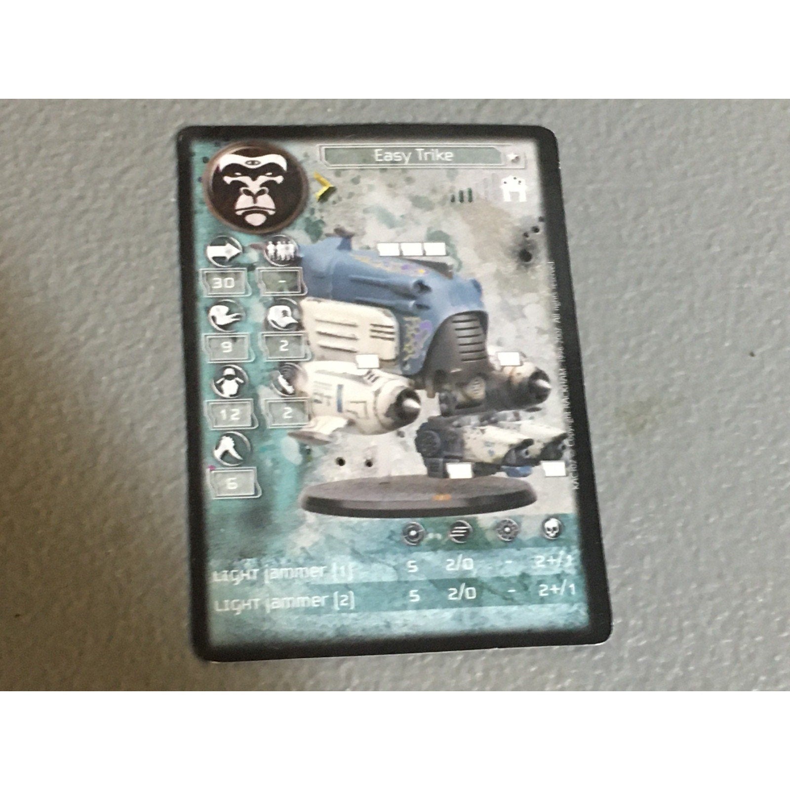 A32048 RACKHAM AT-43 KARMANS MINI EASY TRIKE INCOMPLETE W CARD & WENDIGO