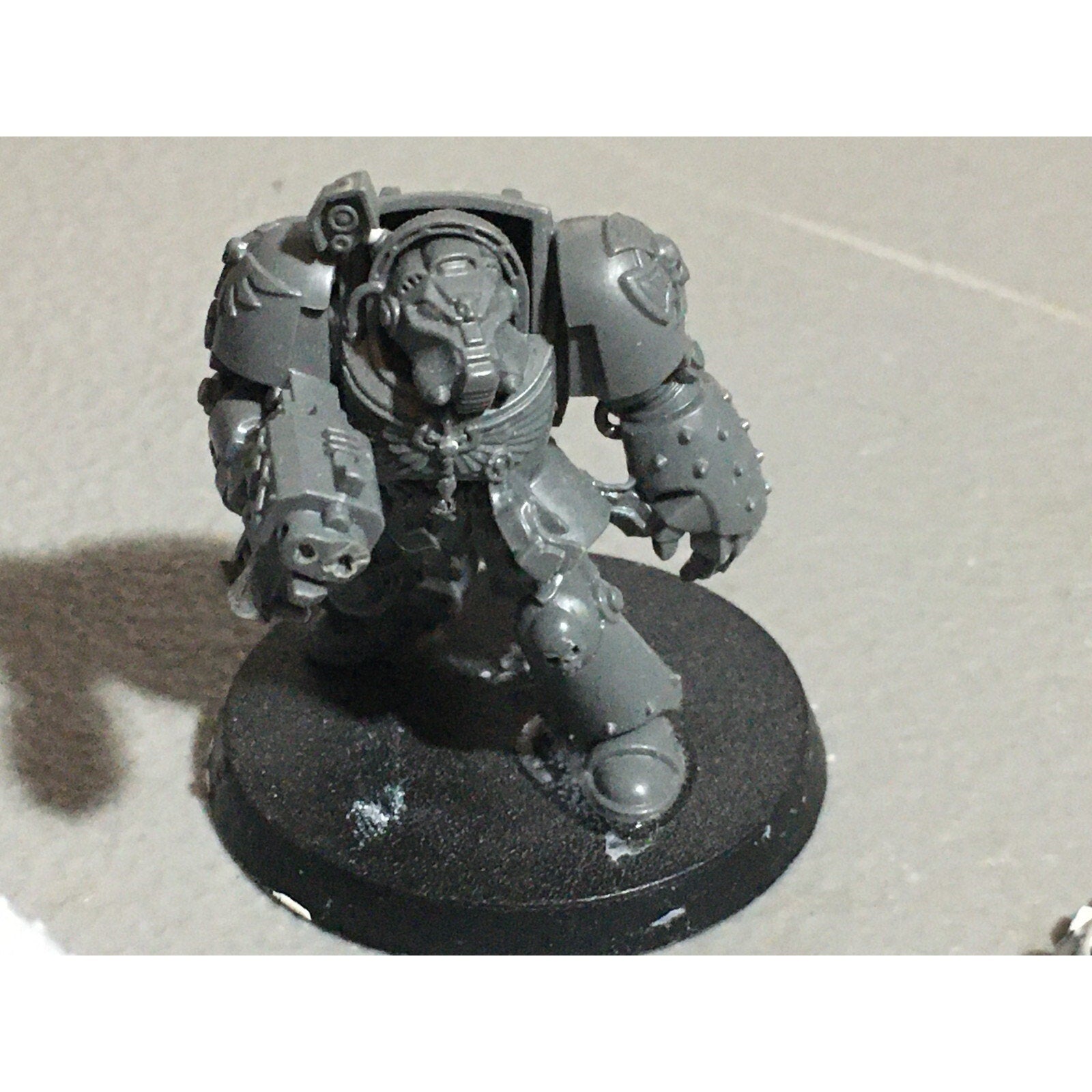 A22411 WARHAMMER 40K SPACE MARINES DARK ANGELS DEATHWING TERMINATORS BROKE SERGT