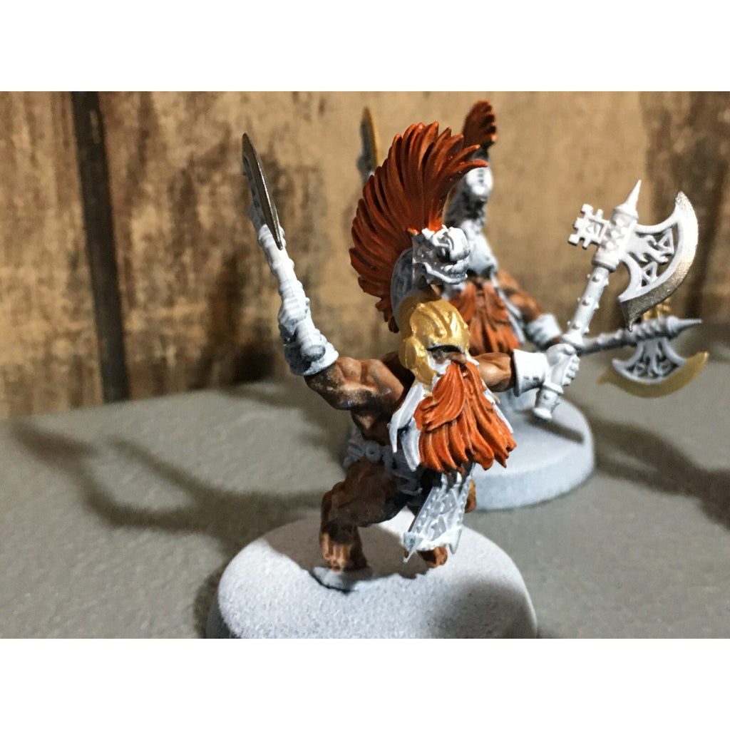 A20178 WARHAMMER FANTASY AOS FYRESLAYERS VULKITE BERZERKERS 10 PK PRIMED