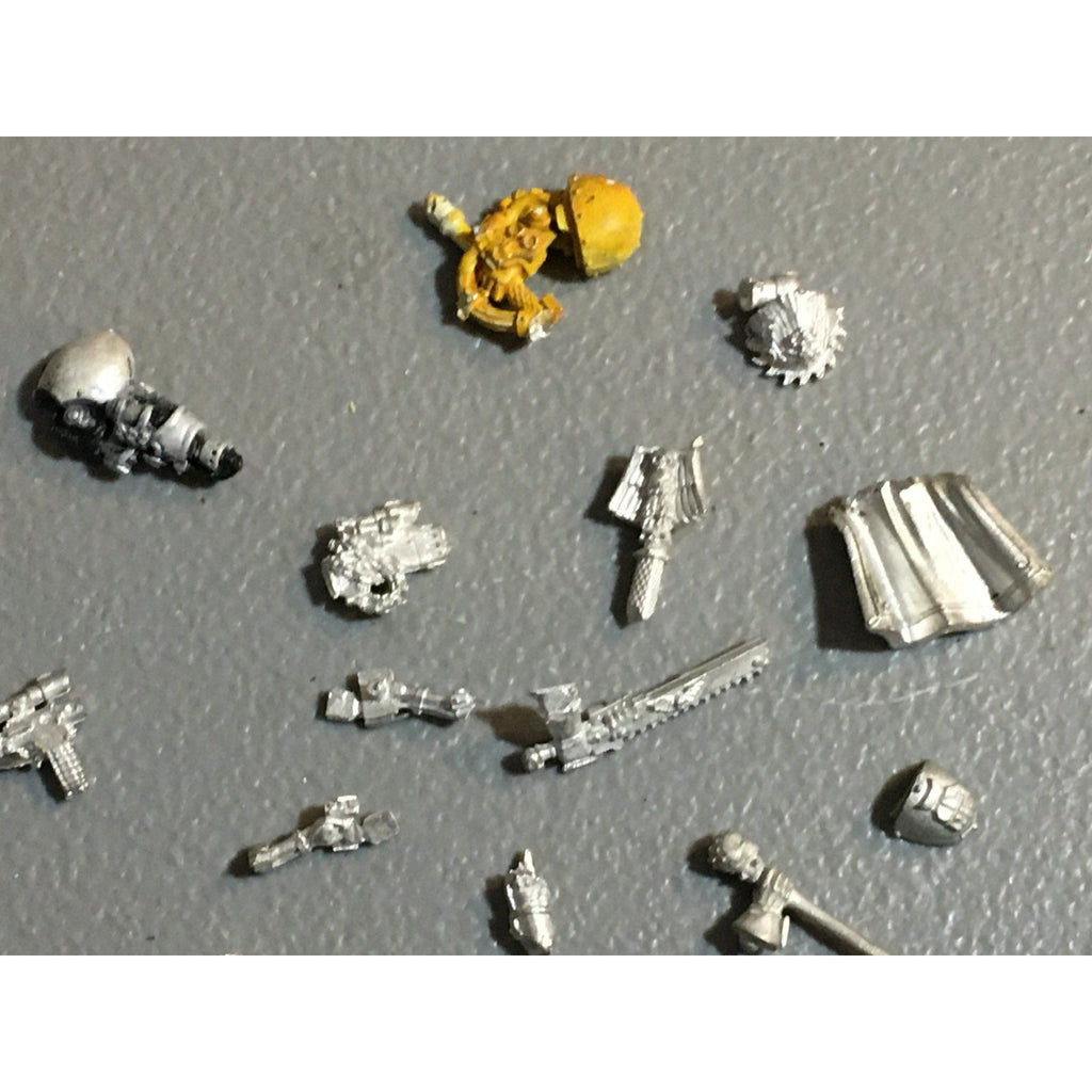 A24506 WARHAMMER 40K SPACE MARINES ALL METAL BITS LOT OOP FABIUS DARK BLOOD TERM