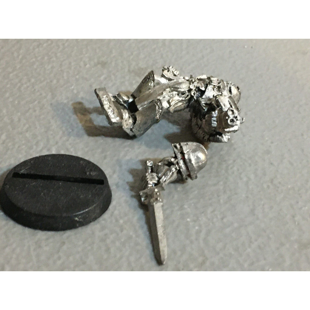 A33835 WARHAMMER 40K SPACE MARINES GREY KNIGHTS METAL JUSTICAR NO BACKPACK GW