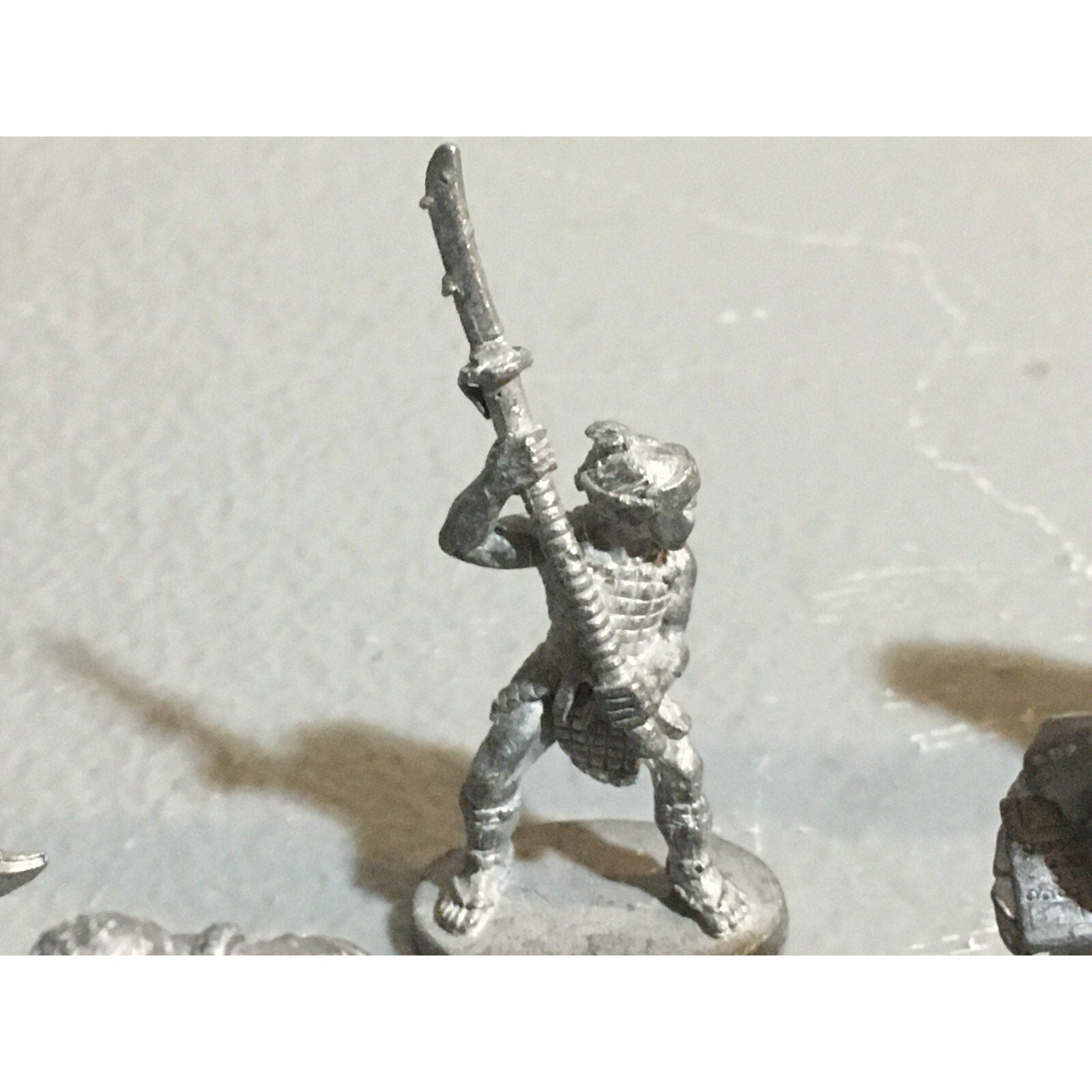 A6558 GRENADIER 8 PK METAL OOP MINIATURES WARRIOR NINJA MUSICIAN 1 INCOMPLETE
