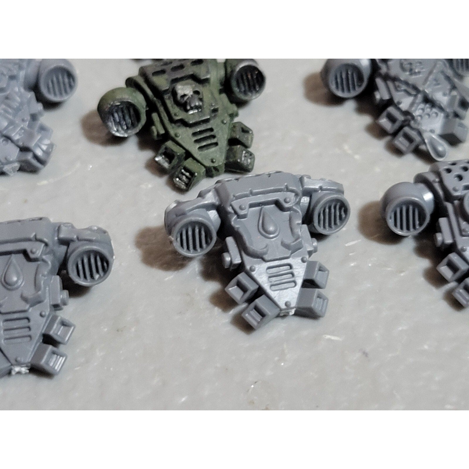 A19068 WARHAMMER 40K SPACE MARINES BLOOD ANGELS BACKPACK 11 PK BITS LOT