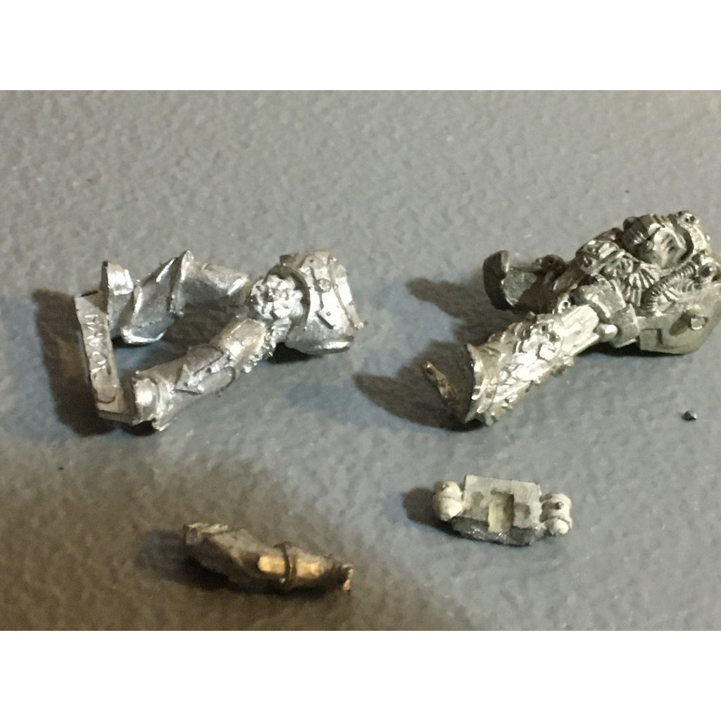 A32818 WARHAMMER 40K CHAOS MARINES WOLVES METAL BITS & INCOMPLETE LOT GW