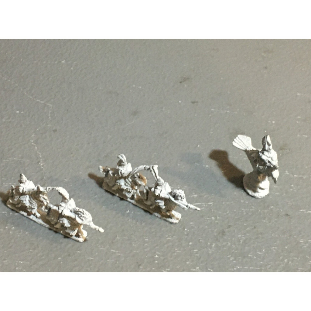 A16652 WARMASTER WARHAMMER FANTASY HIGH ELVES SILVER HELMS METAL HERO EAGLE INC