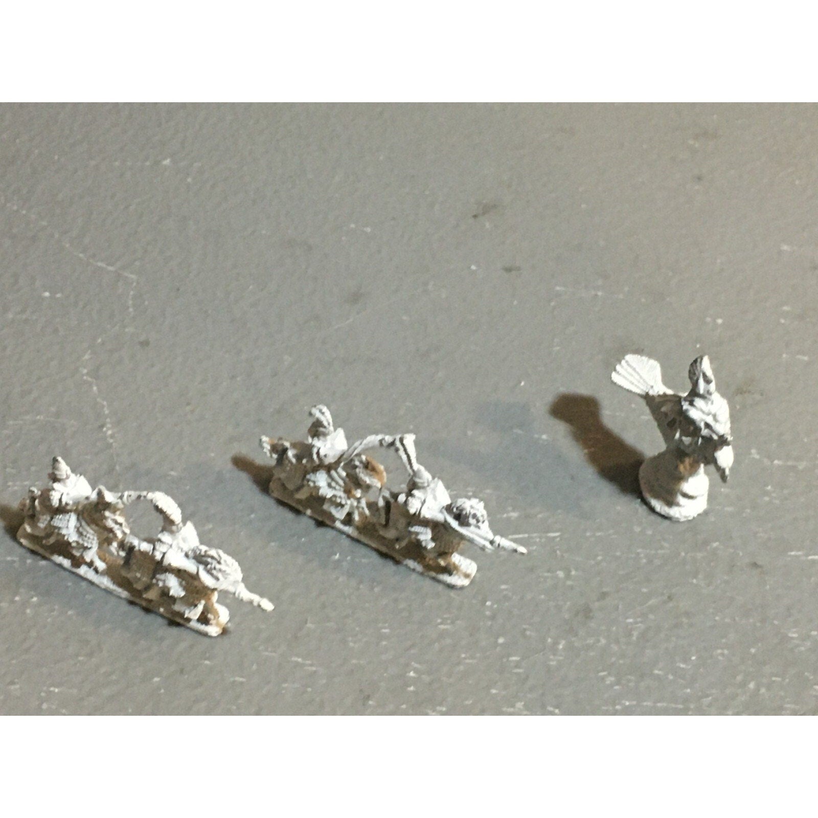 A16652 WARMASTER WARHAMMER FANTASY HIGH ELVES SILVER HELMS METAL HERO EAGLE INC