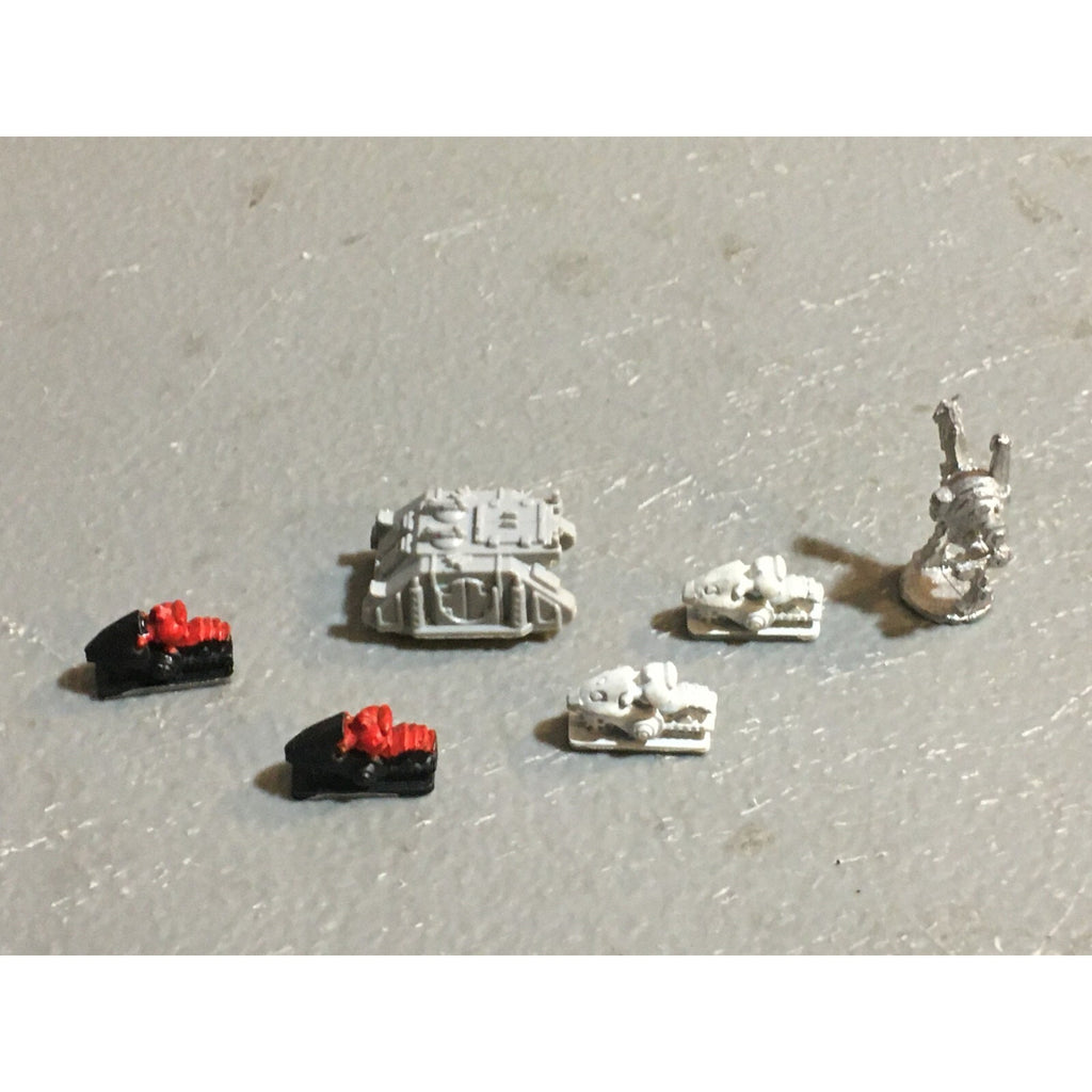 A21347 EPIC 40K SPACE MARINES 4 BIKES & METAL DREADNOUGHT GW GAMES WORKSHOP