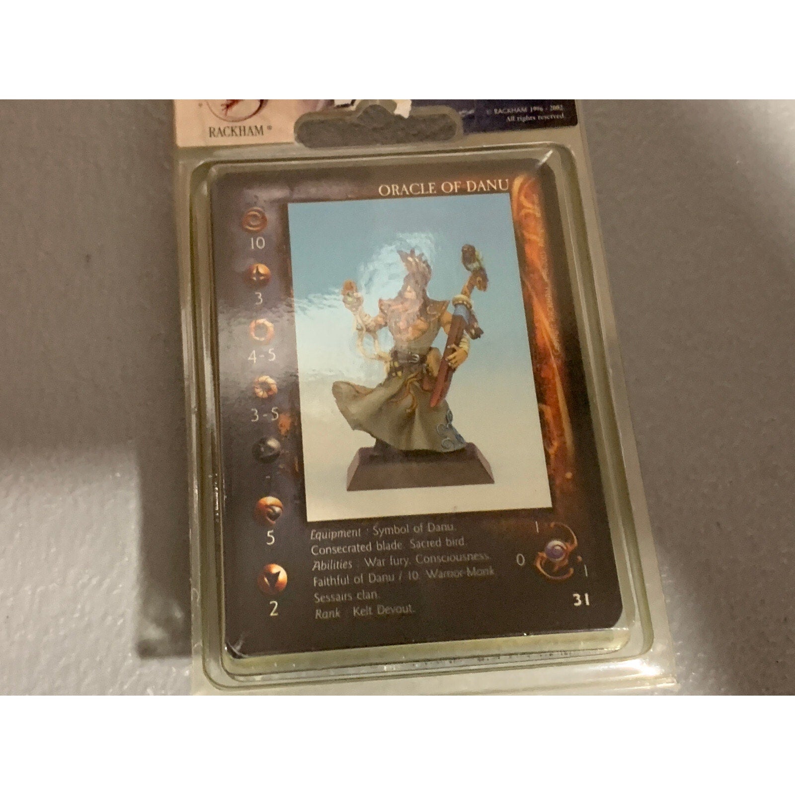 A10386 RACKHAM CONFRONTATION METAL OOP ORACLE OF DANU