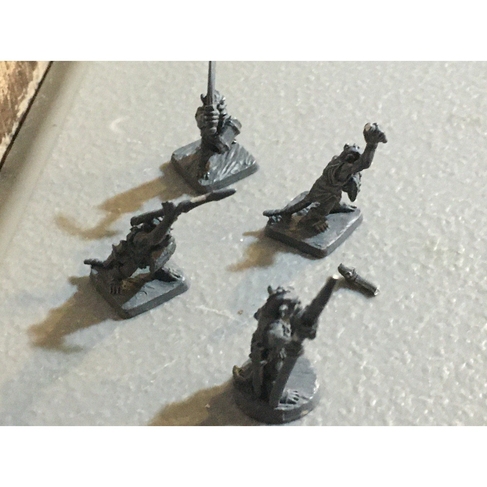 A32627 RAL PARTHA MINIATURES METAL 4 PK KOBOLD WARRIORS D&D