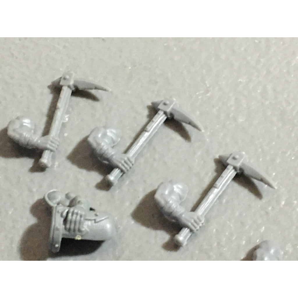 A22189 WARHAMMER FANTASY CHAOS MORTALS BITS LOT MIXED MARAUDER COMMAND & ARMS GW