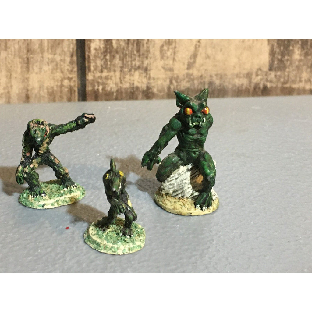 A24863 UNBRANDED METAL TABLETOP OLD OOP D&D FANTASY SWAMP SEA MONSTER MINIATURES