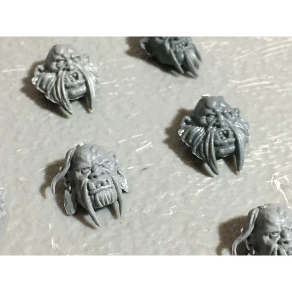 A22578 WARHAMMER FANTASY OGRE KINGDOMS BITS LOT HEADS GAMES WORKSHOP GW