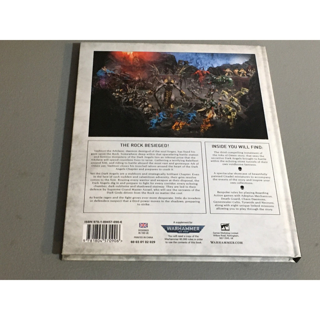 BOOK WARHAMMER 40K ARKS OF OMEN VASHTORR USED HB HARDBACK