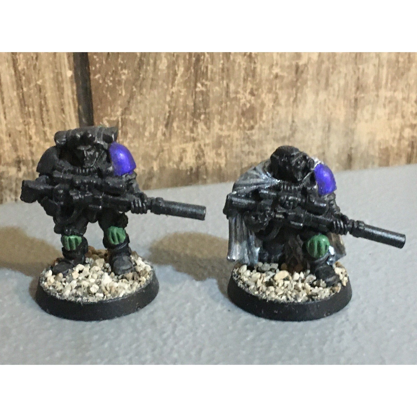 A33807 WARHAMMER 40K SPACE MARINES METAL SCOUT SNIPER 2 PK GW GAMES WORKSHOP