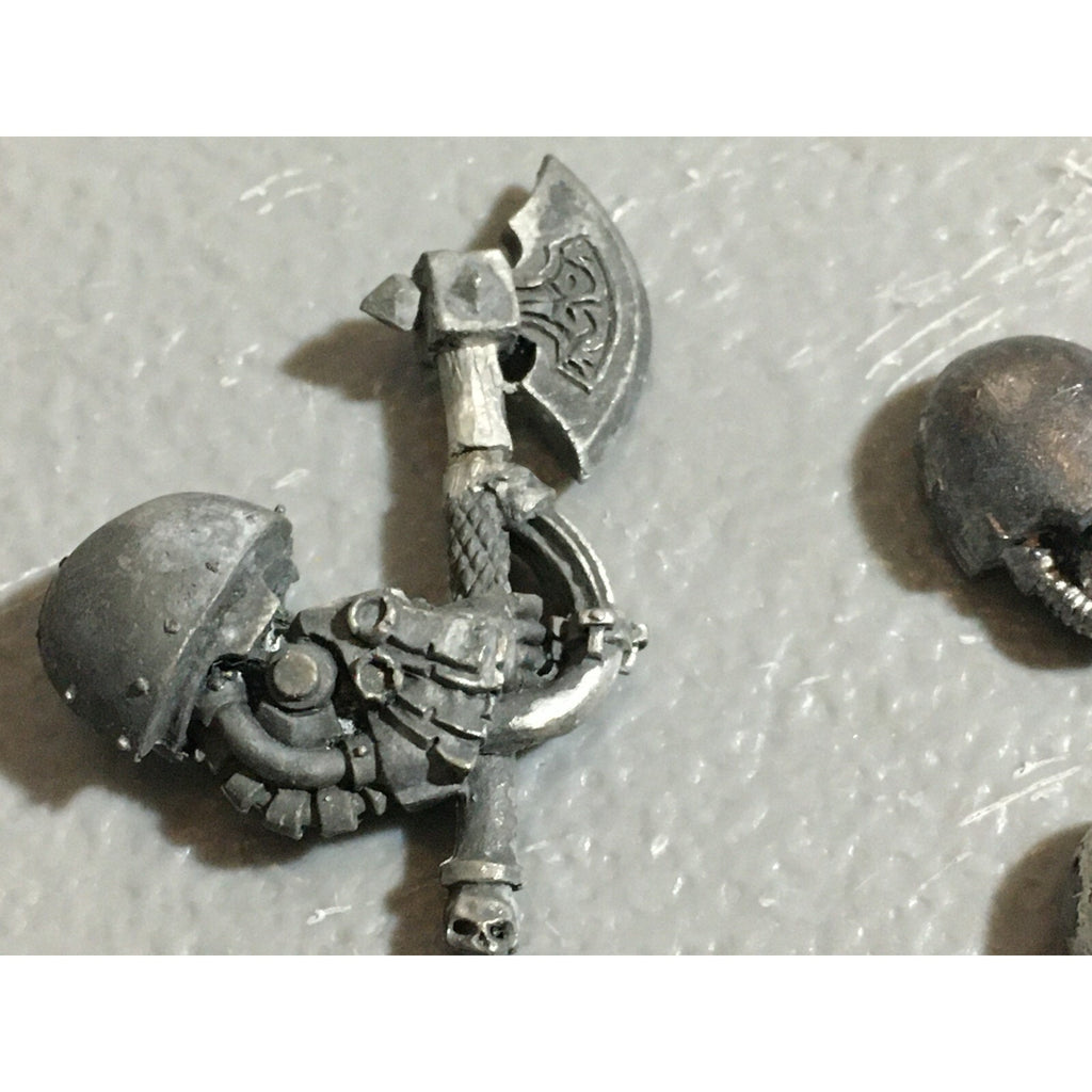 A22386 WARHAMMER 40K SPACE MARINES WOLVES METAL BITS LOT TERMINATOR ARMS GW
