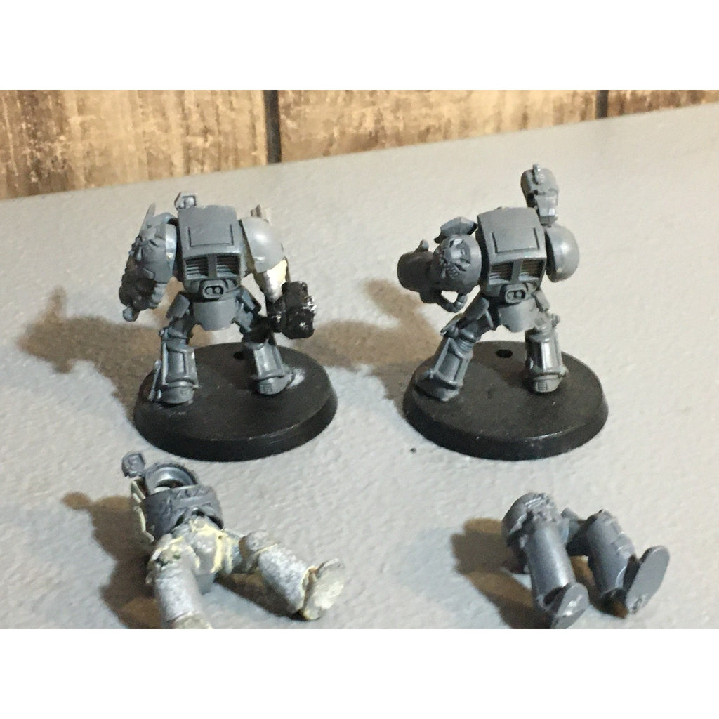 A29087 WARHAMMER 40K SPACE MARINES TERMINATORS INCOMPLETE LOT GW