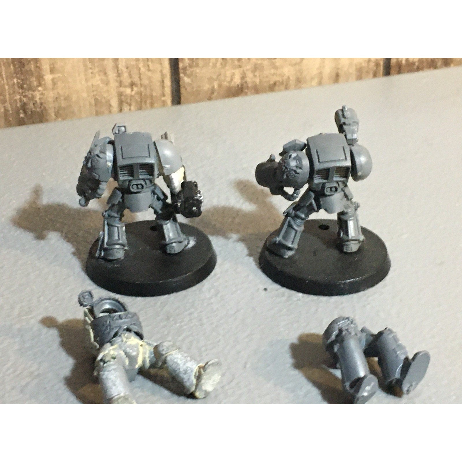 A29087 WARHAMMER 40K SPACE MARINES TERMINATORS INCOMPLETE LOT GW