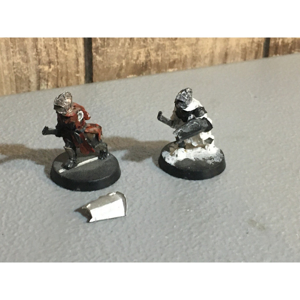 A30384 LOTR LORD OF THE RINGS GW GAMES WORKSHOP METAL URUK HAI SCOUTS 2 PK