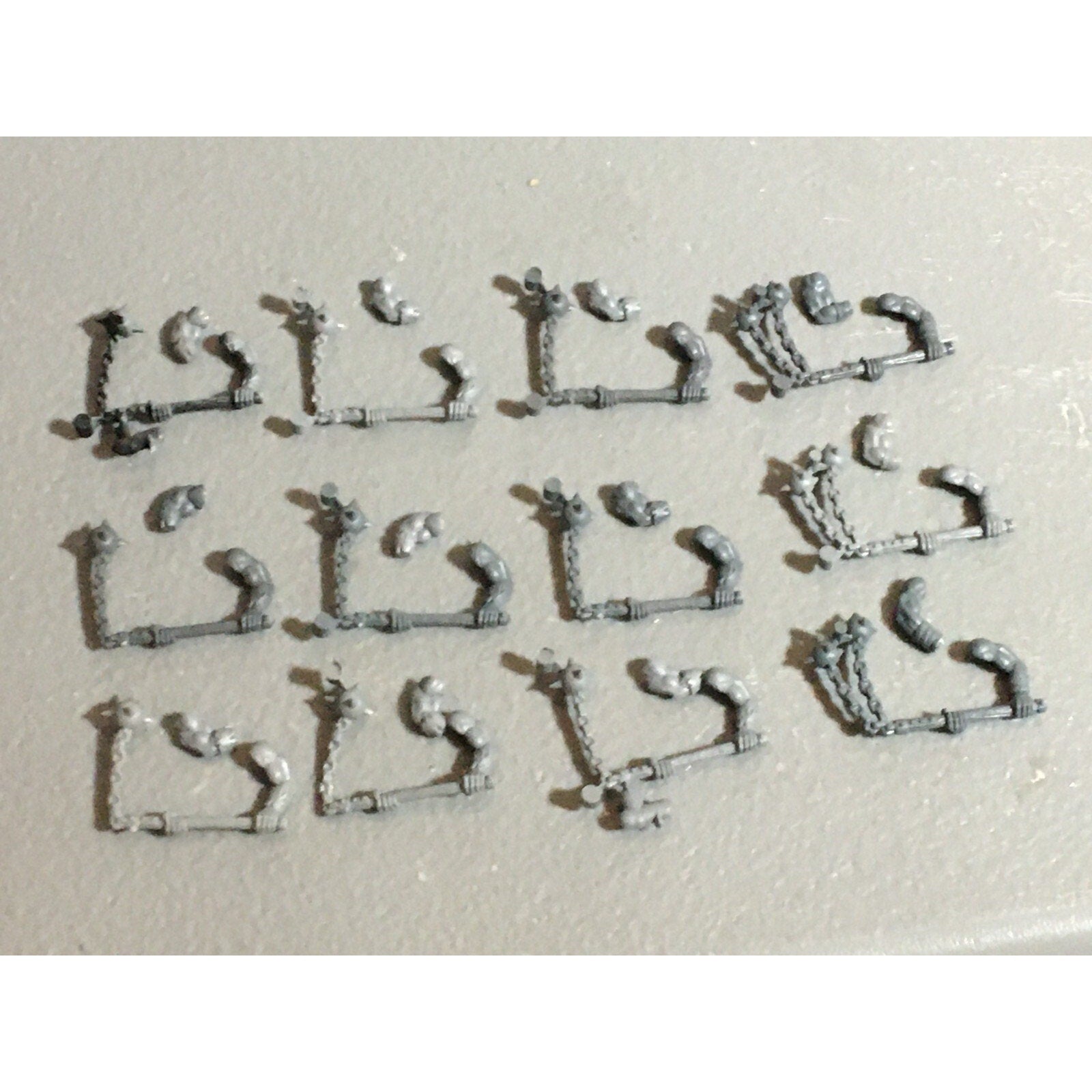 A22259 WARHAMMER FANTASY CHAOS MORTALS BITS LOT MARAUDER FLAILS GAMES WORKSHOP
