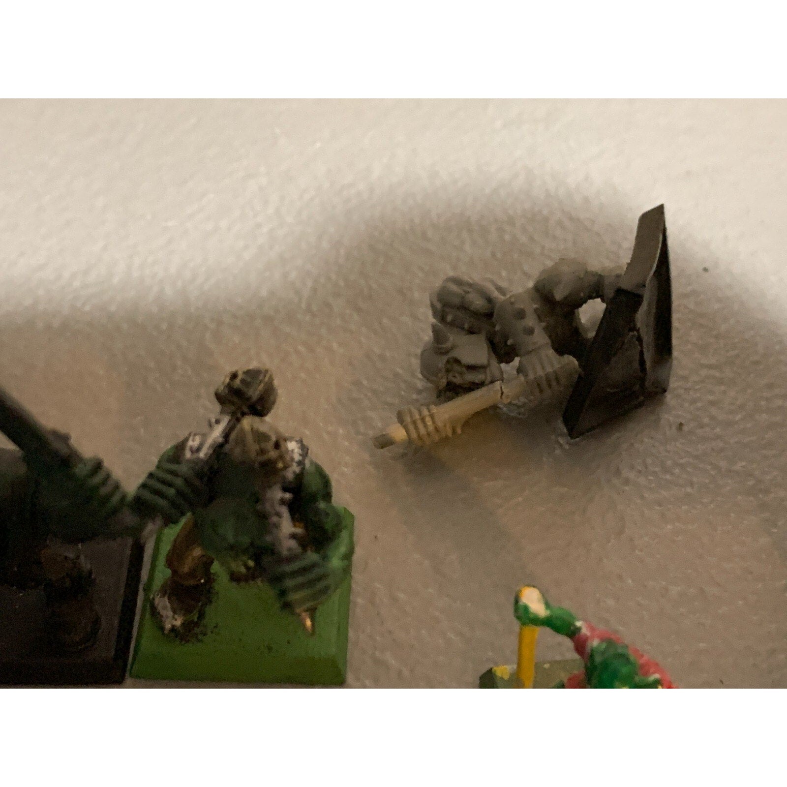A23306 WARHAMMER FANTASY AOS ORCS GOBLINS BITS LOT INC SOME OLD GAMES WORKSHOP