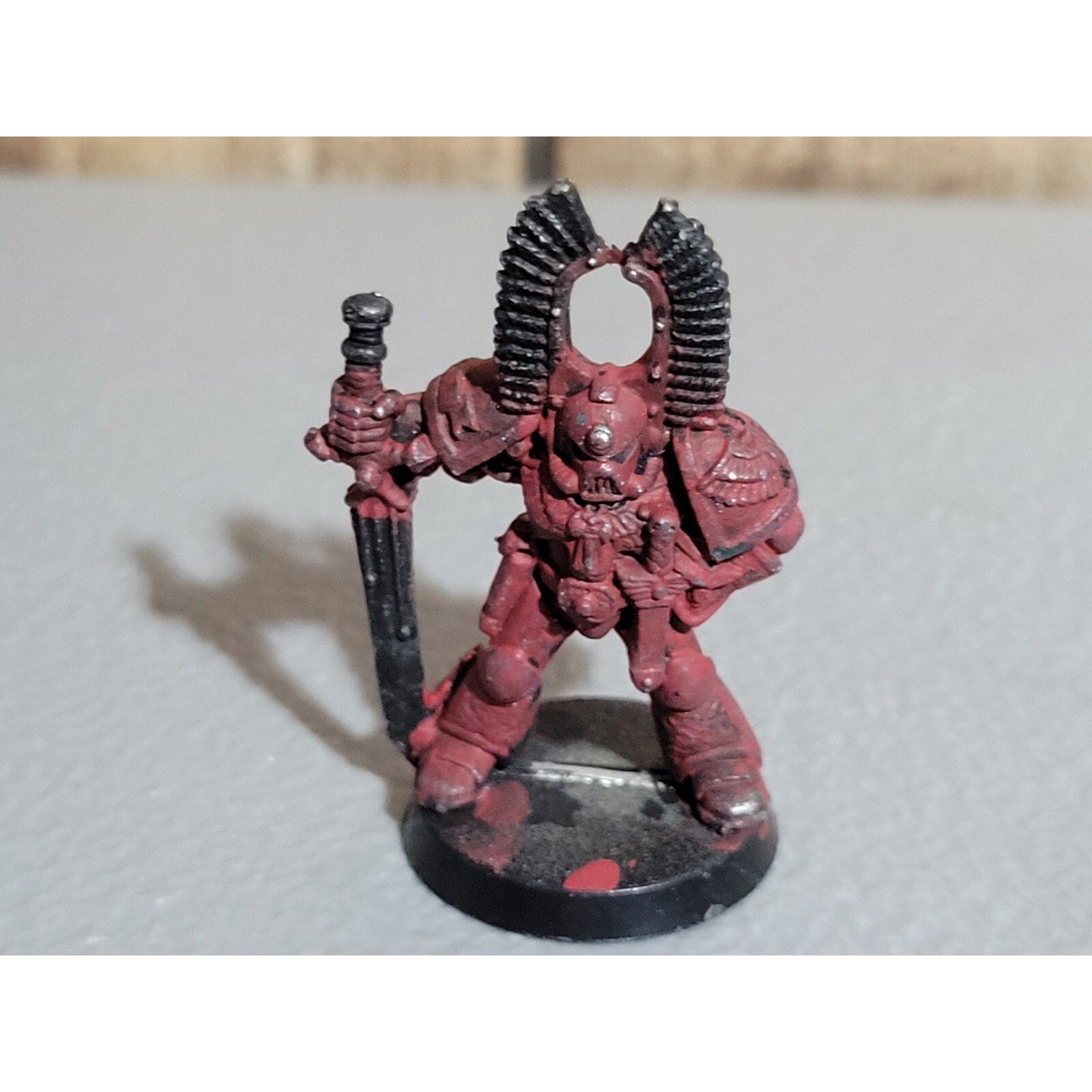 A19211 WARHAMMER 40K METAL SPACE MARINES DARK ANGELS CAPTAIN ROGUE TRADER