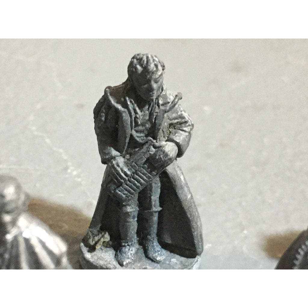 A6558 GRENADIER 8 PK METAL OOP MINIATURES WARRIOR NINJA MUSICIAN 1 INCOMPLETE