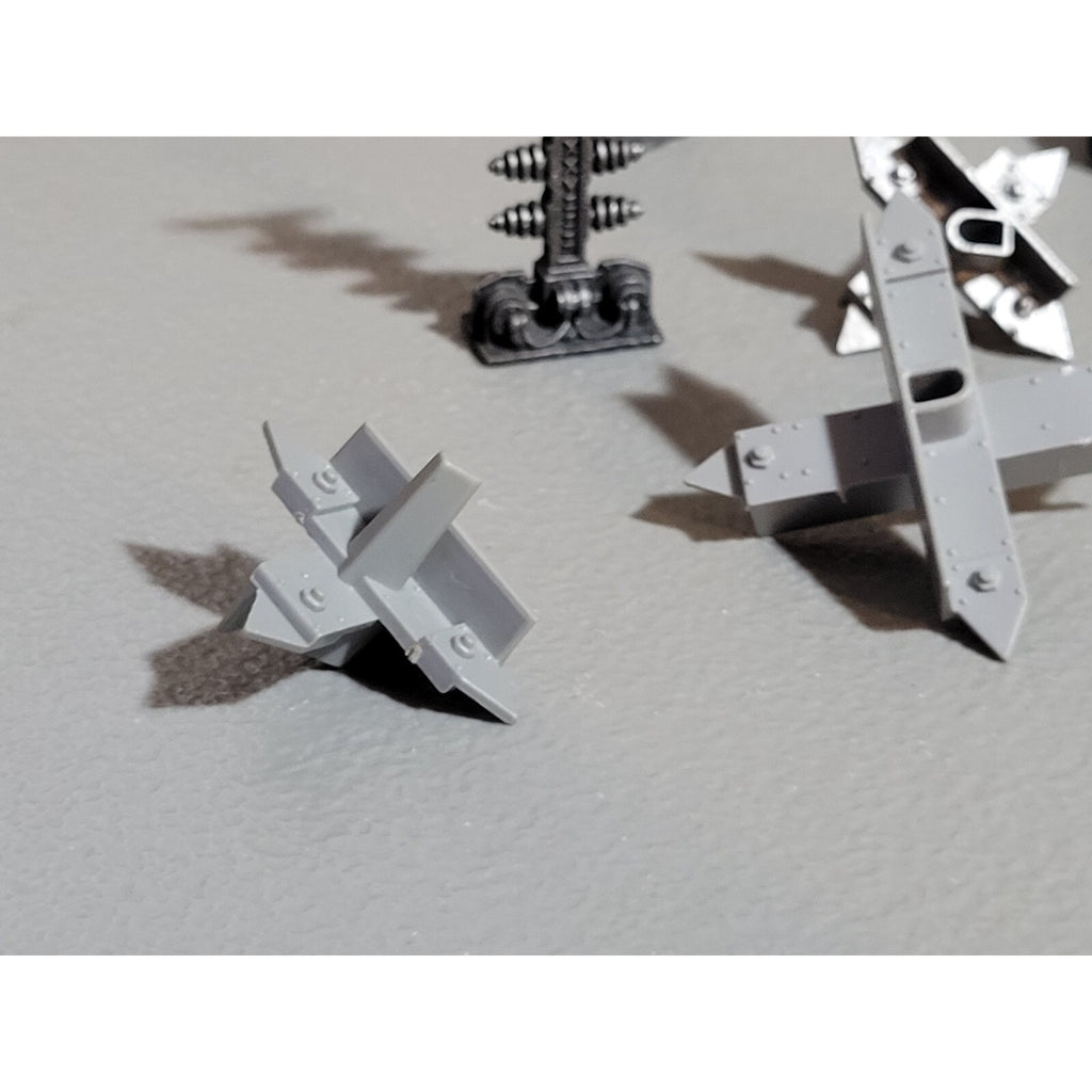 A18911 WARHAMMER 40K SPACE MARINES BITS LOT GENERATOR FENCE PYLONS TERRAIN BARRI