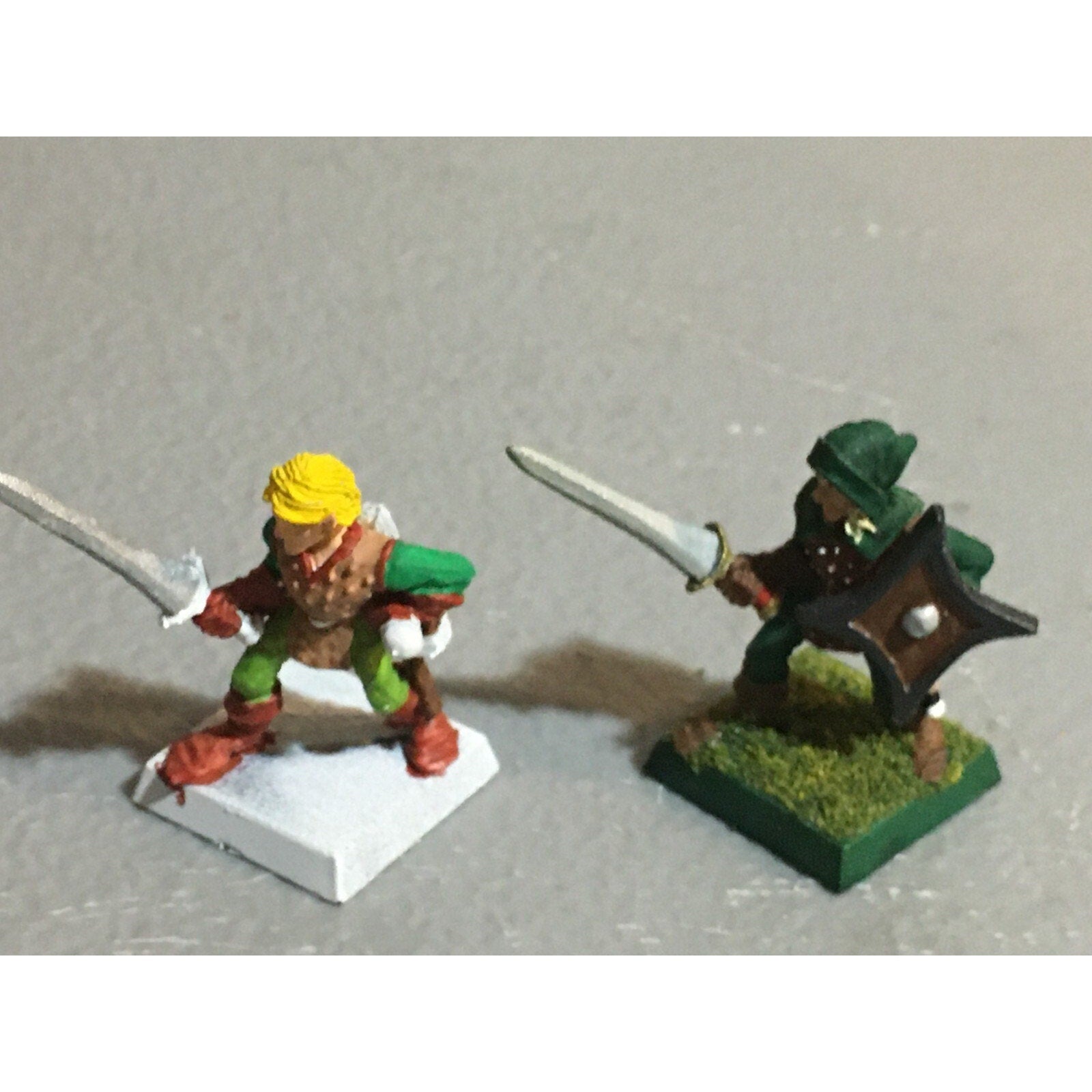 A18763 WARHAMMER FANTASY MARAUDER METAL WOOD ELVES WARRIORS 2 PK GW