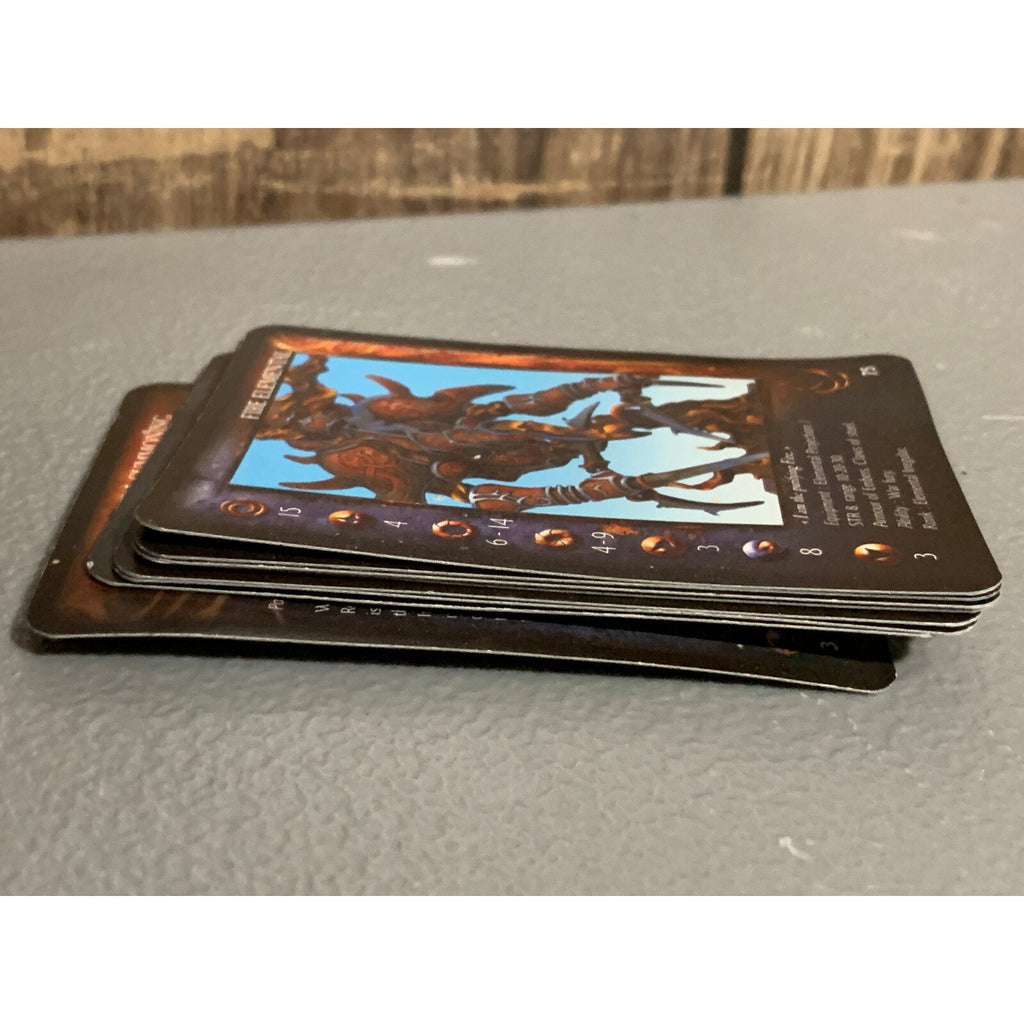 A6384 RACKHAM CONFRONTATION METAL OOP FIRE ELEMENTAL