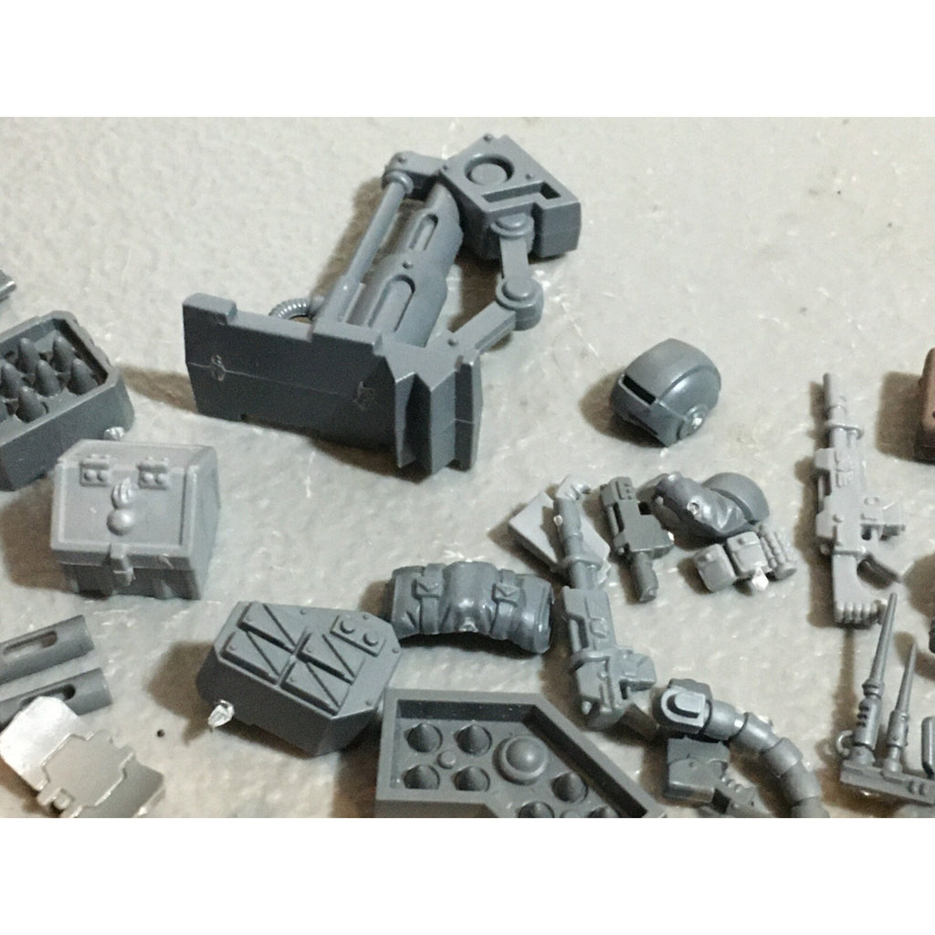 A20138 WARHAMMER 40K IMPERIAL GUARD ASTRA MILITARUM BITS LOT VEHICLE ARMS GUNS