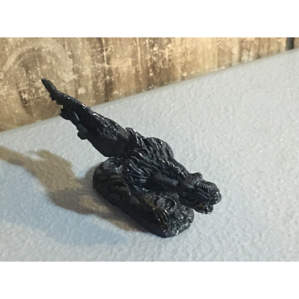A34017 UNKNOWN METAL MINIATURE D&D DIRE WOLF DUNGEONS & DRAGONS RPG TABLETOP