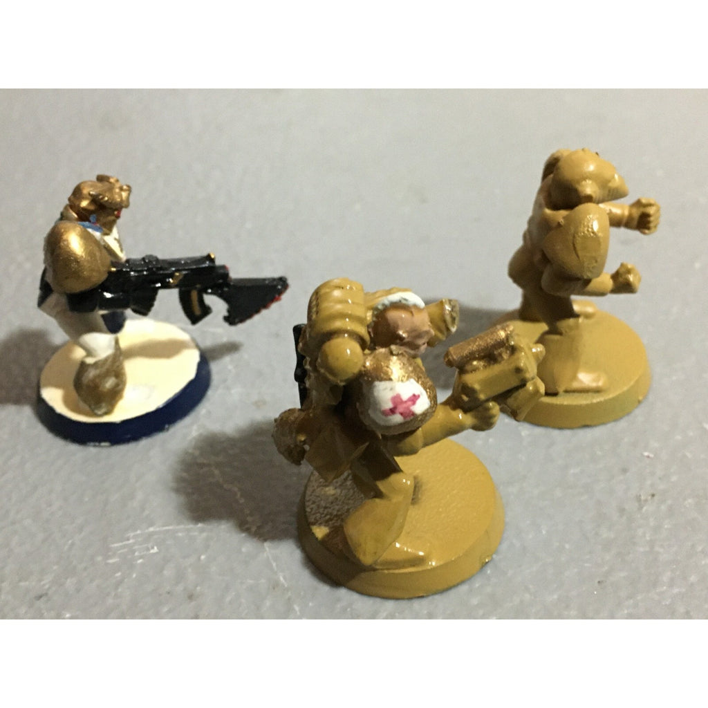 A19982 WARHAMMER 40K SPACE MARINES ROGUE TRADER RTB01 3 PK INCOMPLETE