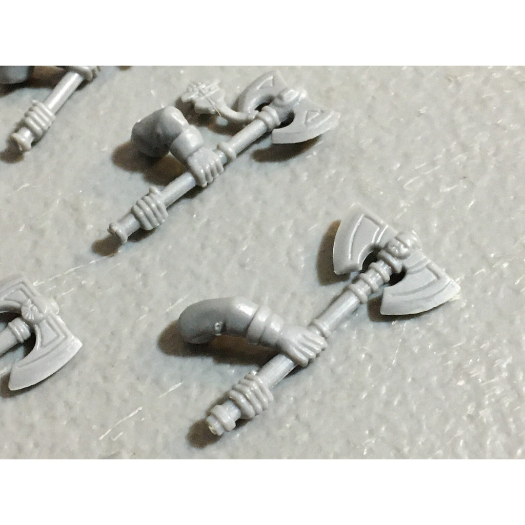 A23399 WARHAMMER FANTASY DWARFS BITS LOT WARRIORS ARMS GAMES WORKSHOP GW