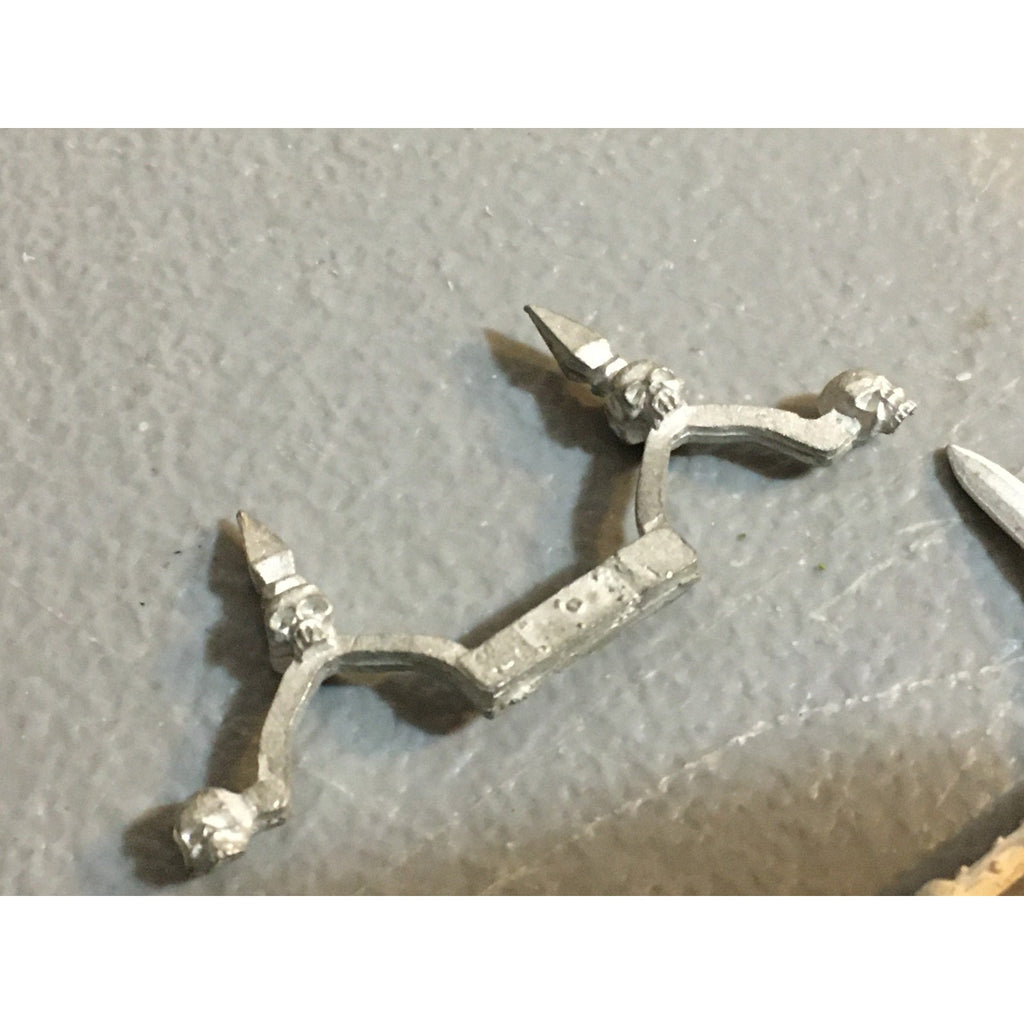 A29765 WARHAMMER FANTASY VAMPIRE COUNTS METAL BIT LOT BAR BANNER POLE CLIPPED GW