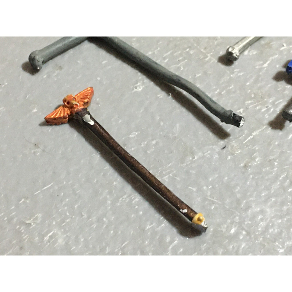 A22382 WARHAMMER 40K SPACE MARINES METAL BITS LOT BANNER POLES GAMES WORKSHOP GW