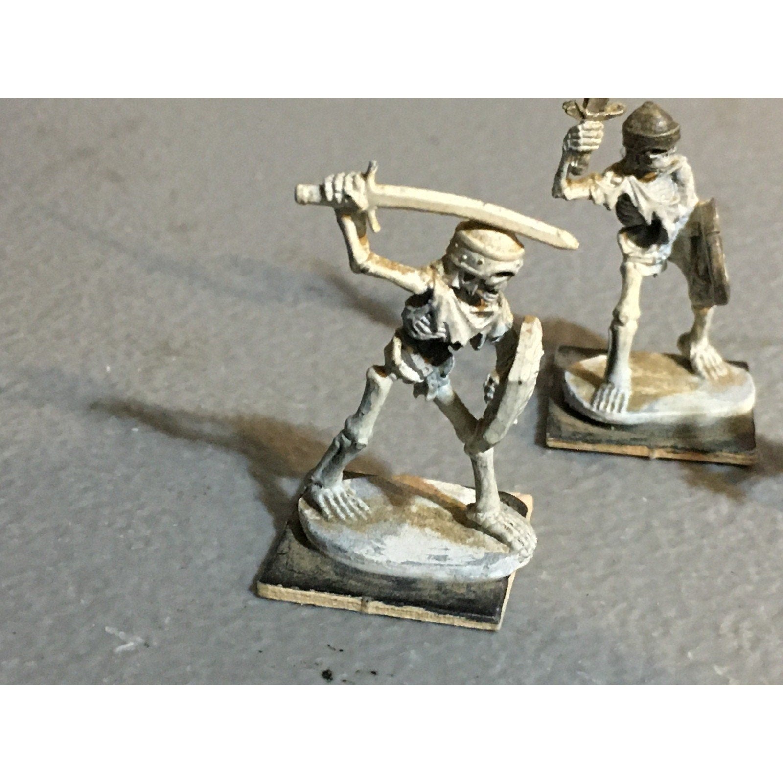 A32377 RAL PARTHA METAL MINIATURES SKELETON WARRIOR 3 PK TABLETOP WAR GAMES