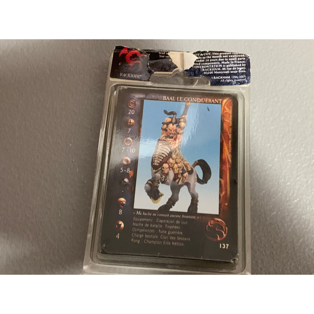 A10423 RACKHAM CONFRONTATION METAL OOP BAAL THE CONQUEROR