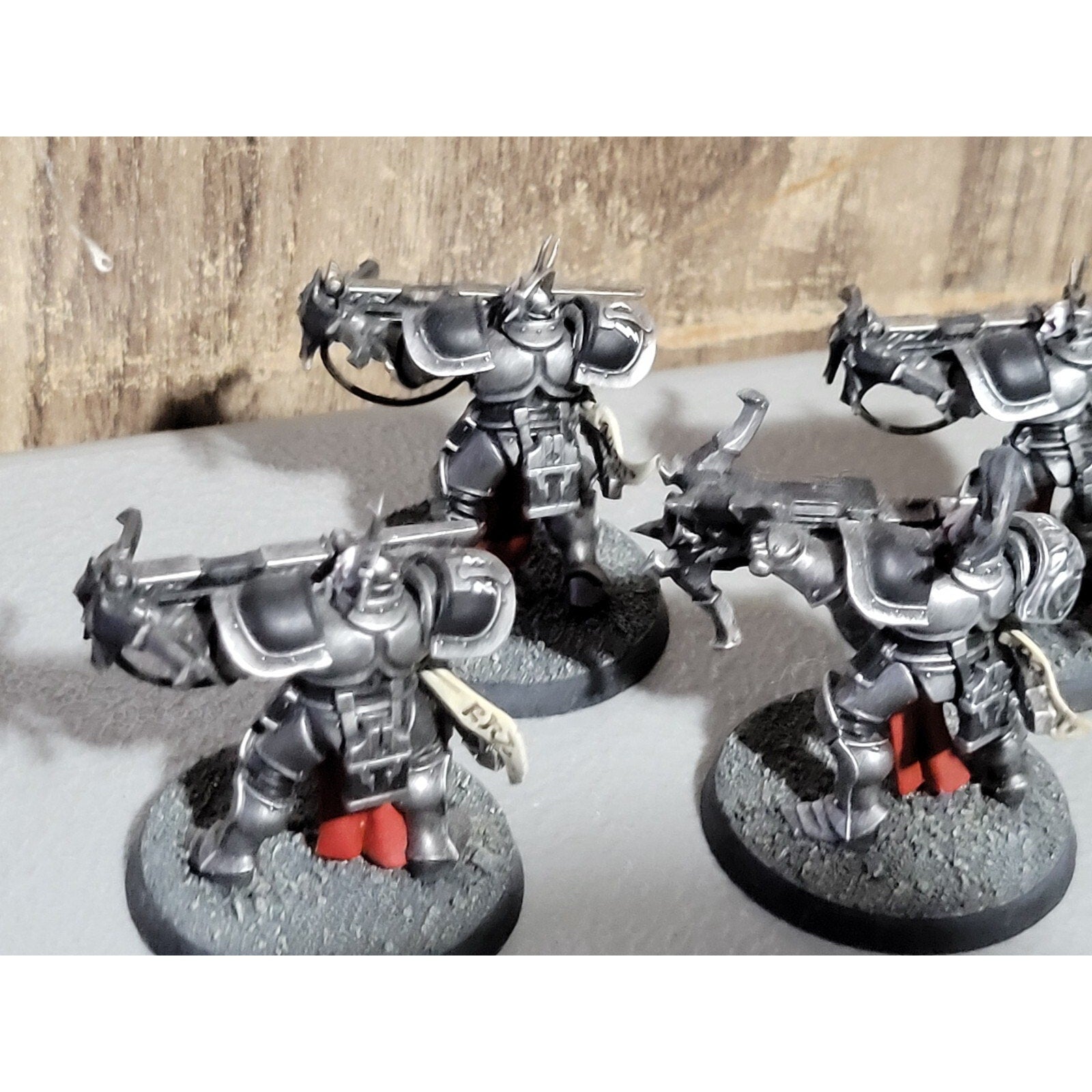 A19303 WARHAMMER AOS SIGMAR STORMCAST ETERNALS JUDICATORS 5 PK PAINTED BASED