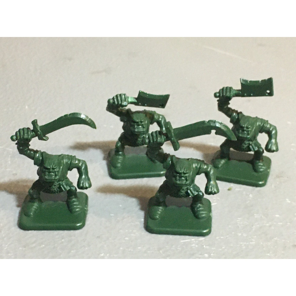 A6545 HEROQUEST SYSTEM MONSTERSORCS 4 PK MILTON BRADLEY 1990