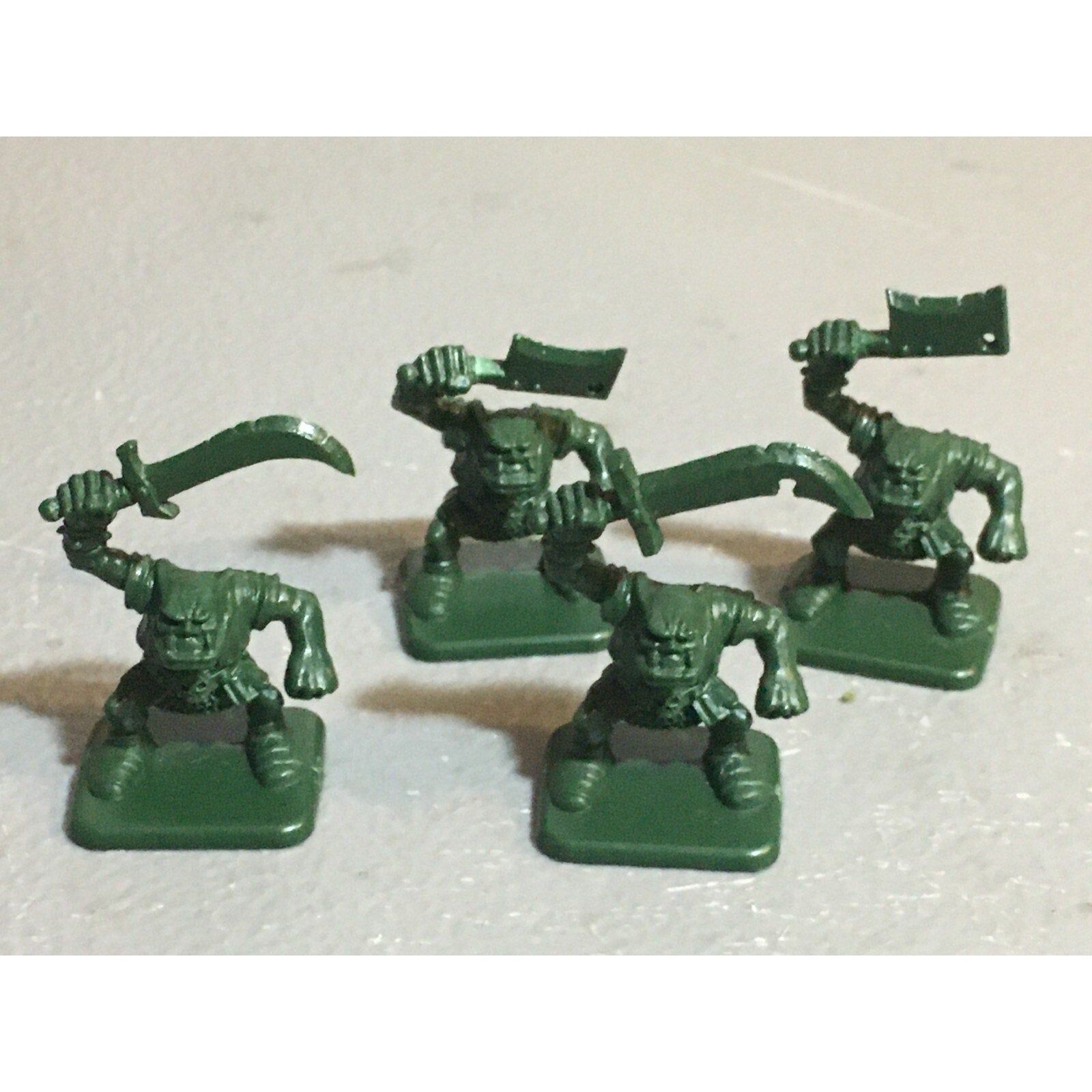 A6545 HEROQUEST SYSTEM MONSTERSORCS 4 PK MILTON BRADLEY 1990