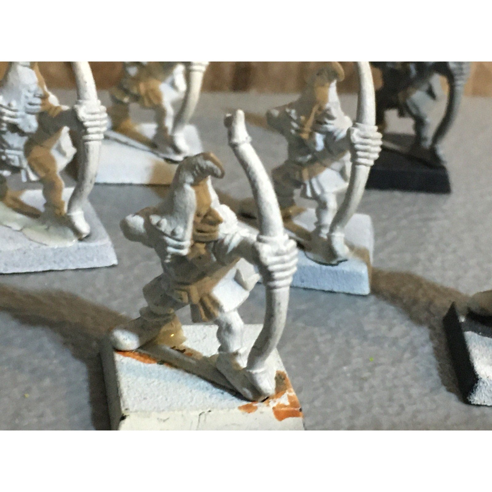 A31223 WARHAMMER FANTASY ORCS & GOBLINS 4TH ED MONOPOSE NIGHT GOBLIN ARCHERS GW
