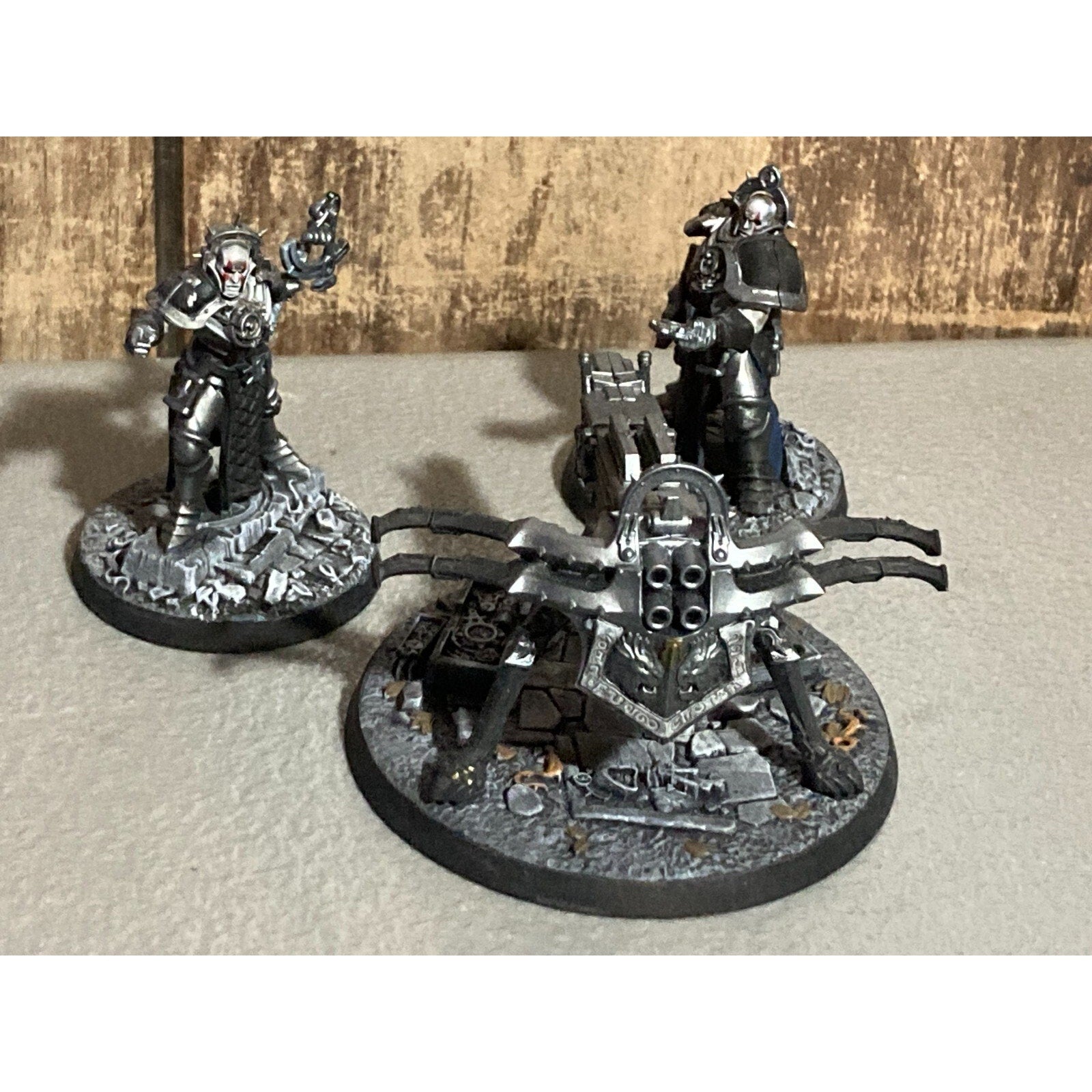 A19279 WARHAMMER AOS SIGMAR STORMCAST CELESTAR BALLISTA & CREW PAINTED BASED