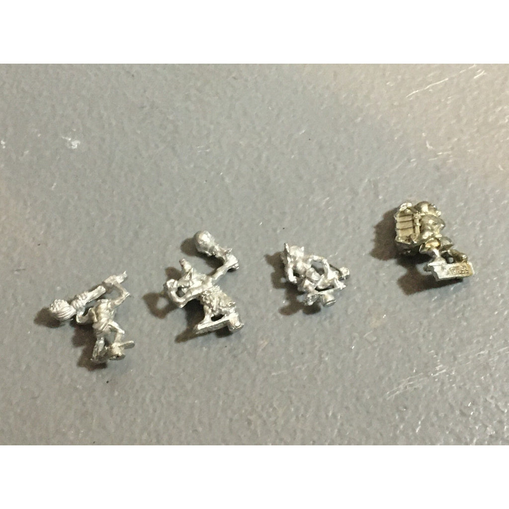 A20581 WARHAMMER FANTASY ORCS & GOBLINS METAL SNOTLINGS 4 PK OOP