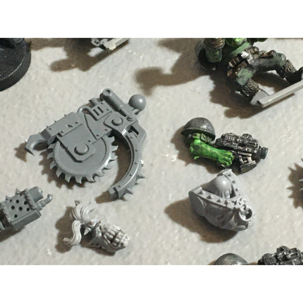 A22084 WARHAMMER 40K ORKS INCOMPLETE & BITS LOT GAMES WORKSHOP GW