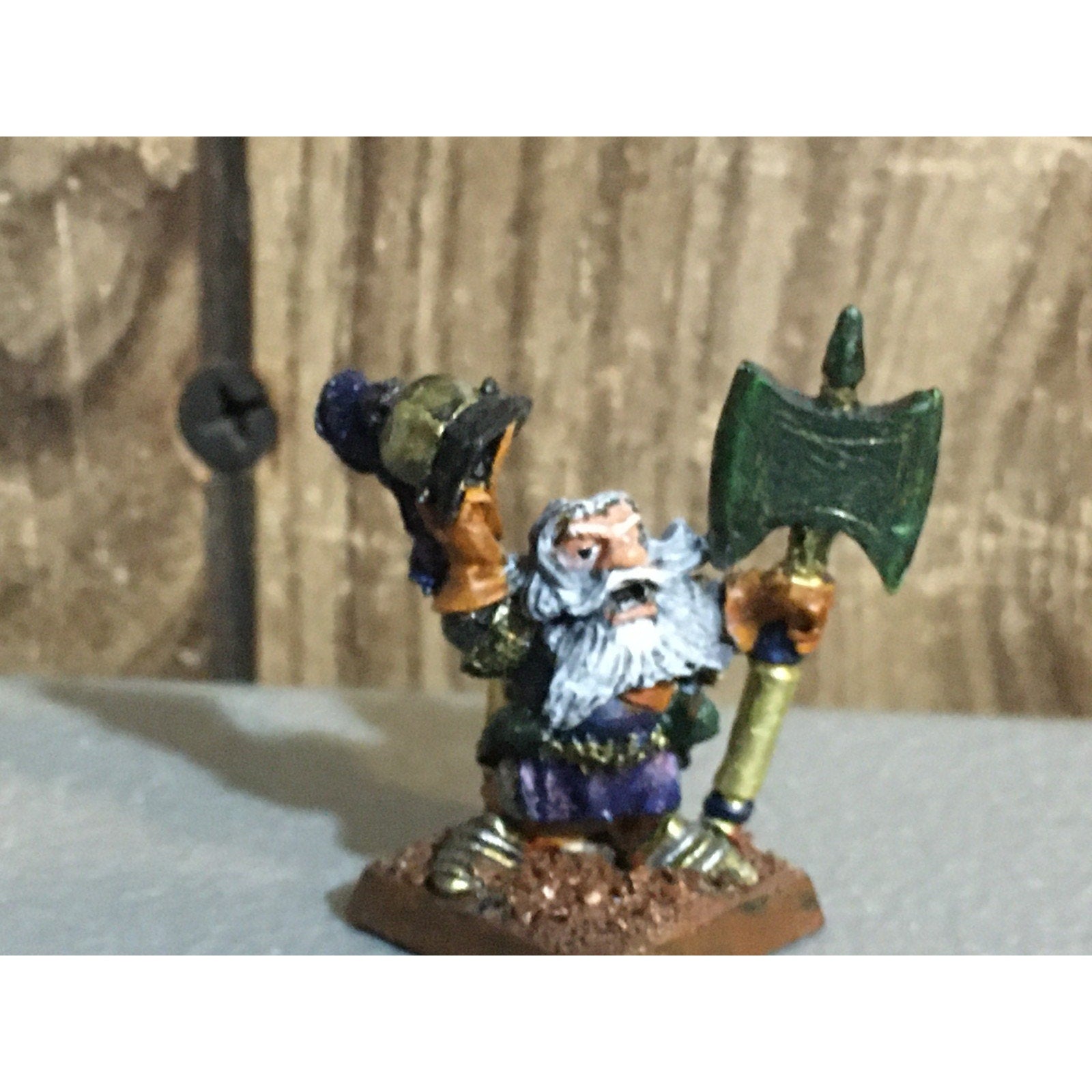 A30731 WARHAMMER FANTASY CITADEL METAL PRINCE ULTHERS IMPERIAL DWARVES OFFICER