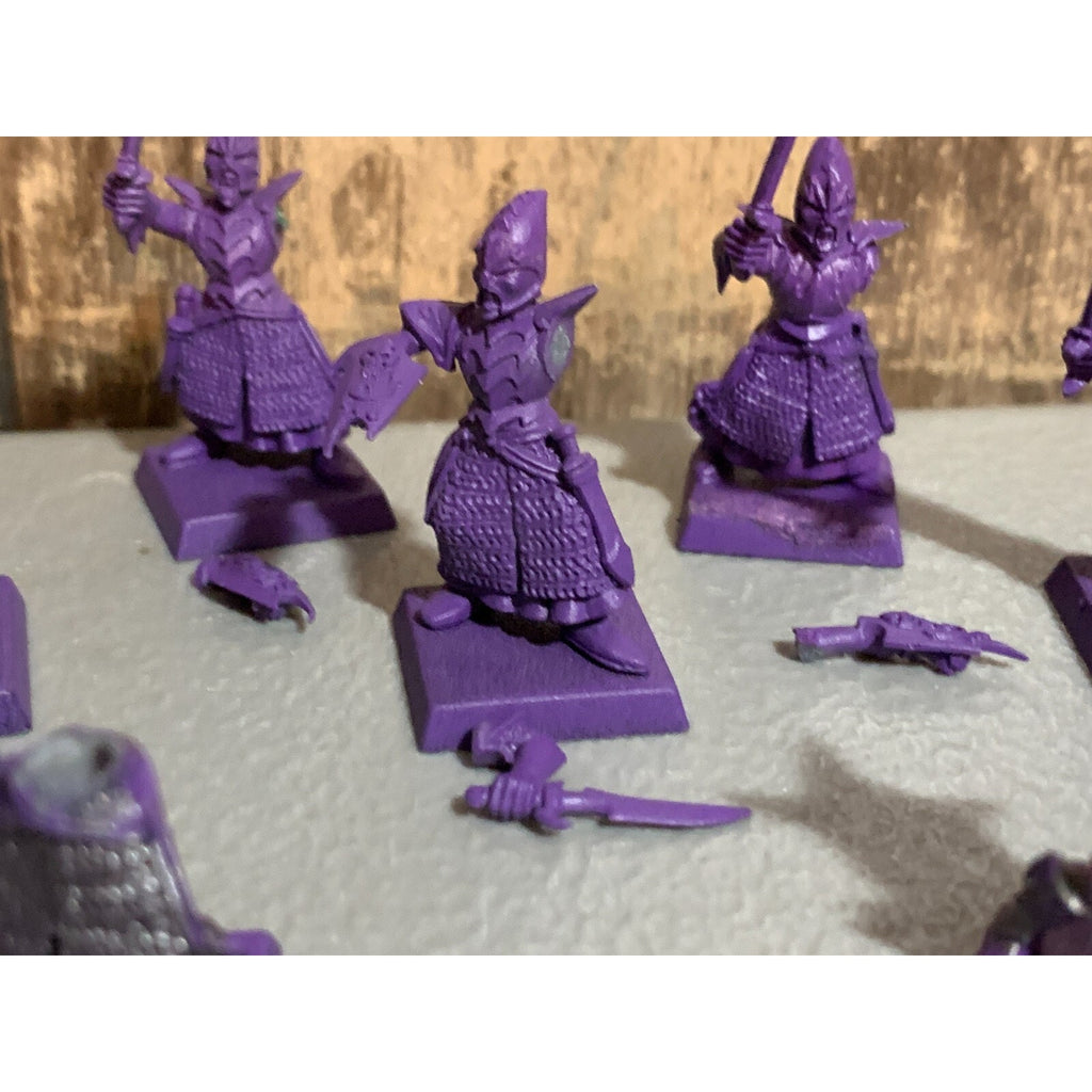 A16907 WARHAMMER AOS FANTASY DARK ELVES WARRIORS 9 PACK GW GAMES WORKSHOP